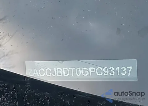 2016 Jeep Renegade Limited z USA, uszkodzony, nr VIN ZACCJBDT0GPC93137